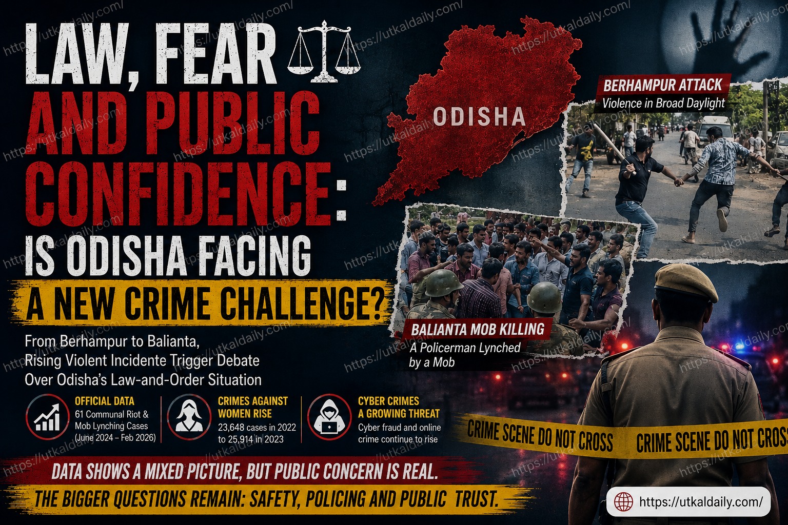 Law, Fear and Public Confidence: Is Odisha Facing a New Crime Challenge?